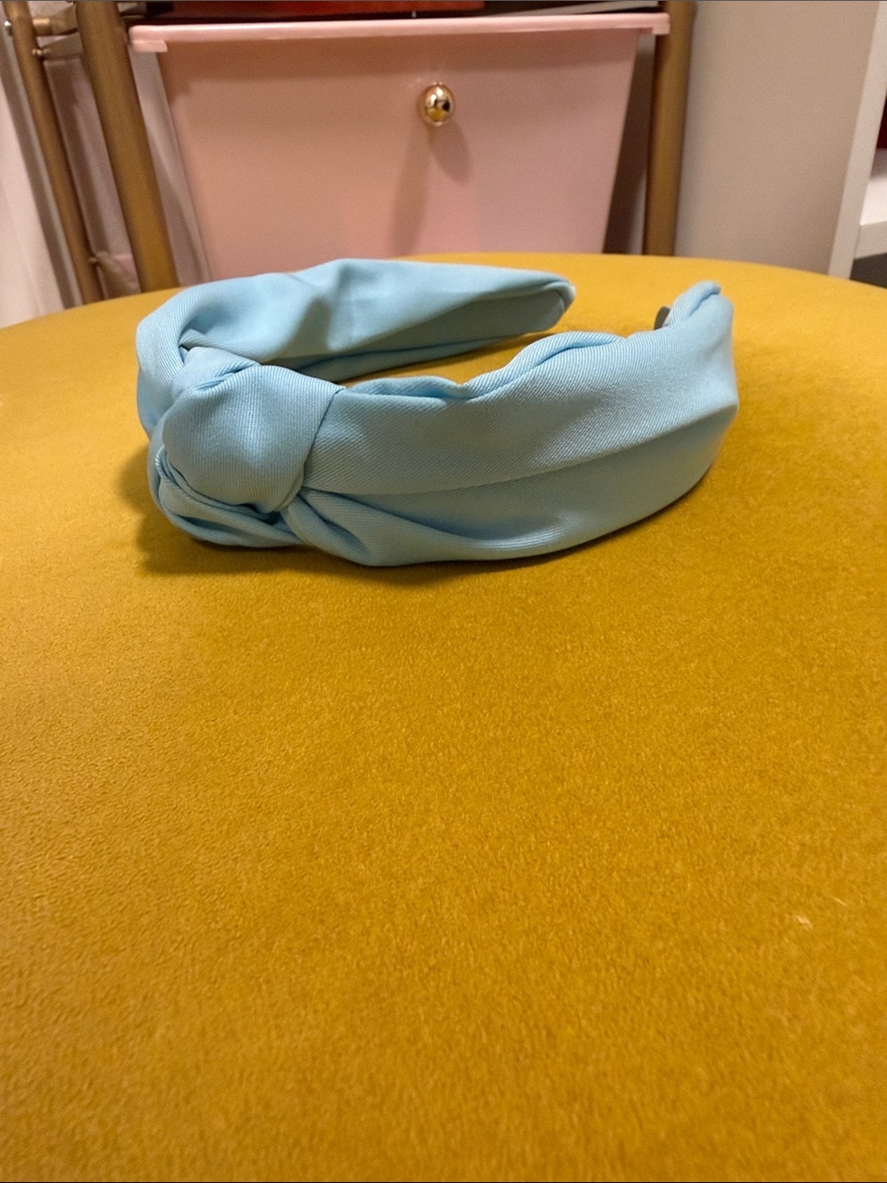 Sky Blue Knotted Headband